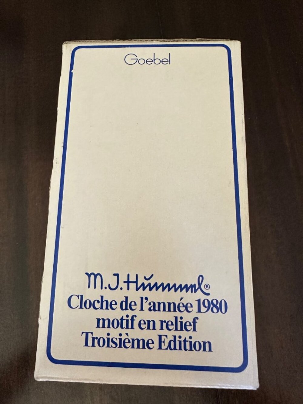 Vintage M.J. Hummel Annual Bell 1980 Third Edition By Goebel In Bas Relief - Picture 5 of 16